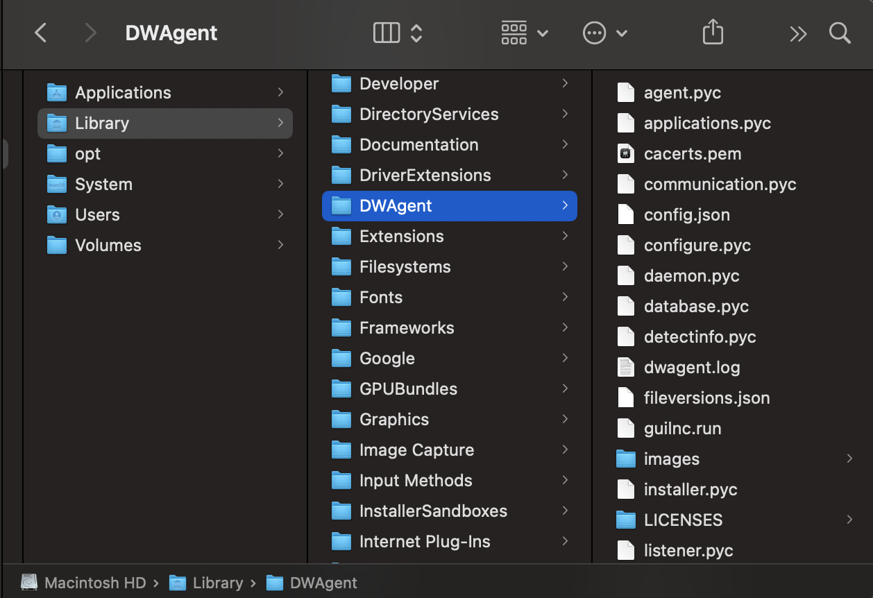 🗑️ How do I manually remove the agent on a MacOS? – DWService – Docs