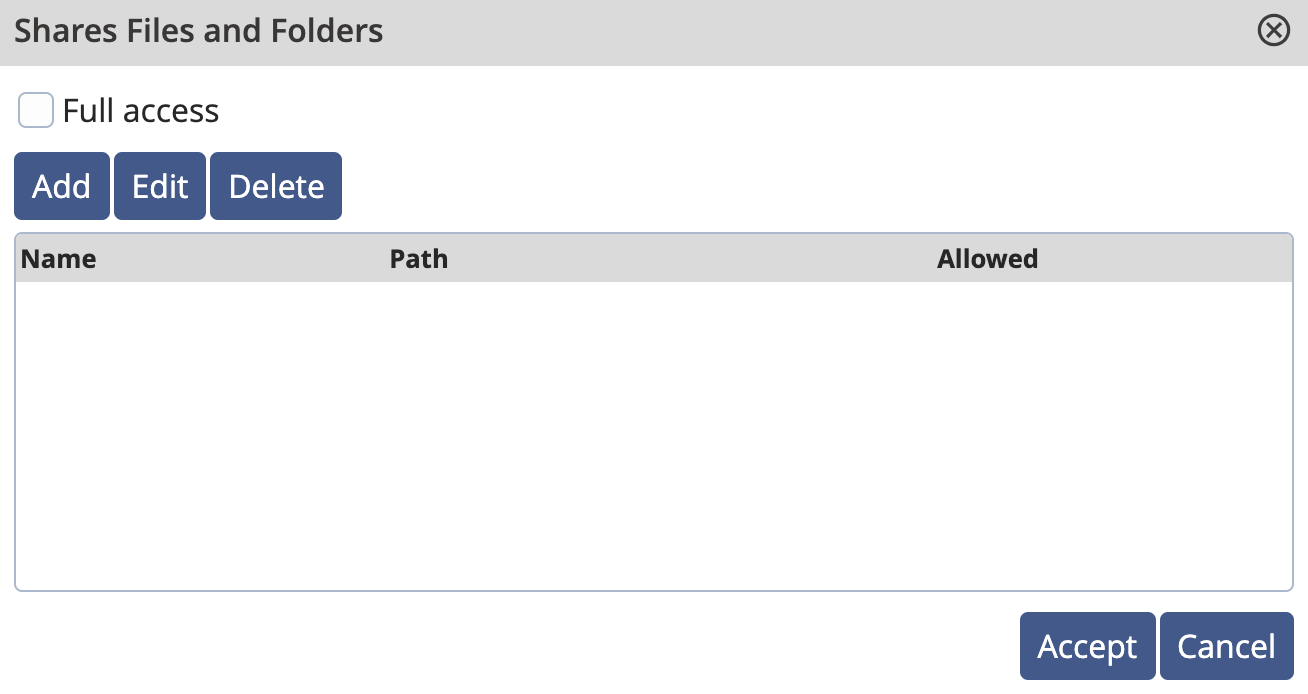 How to share only a specific folder? – DWService – Docs