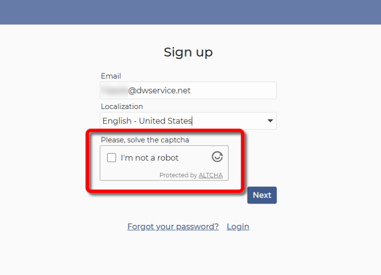 Captcha – DWService – Docs