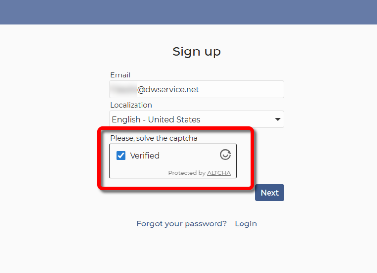 Captcha – DWService – Docs