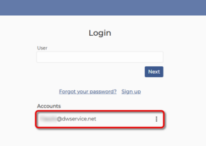 Login – DWService – Docs