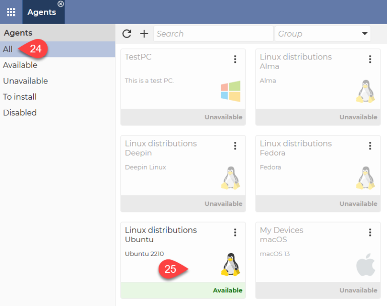Linux – Install the Agent with Code (Graphical User Interface ...