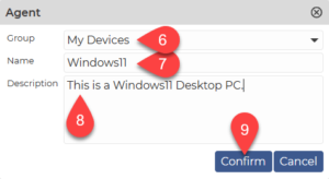 Windows – Install the Agent with Code – DWService – Docs
