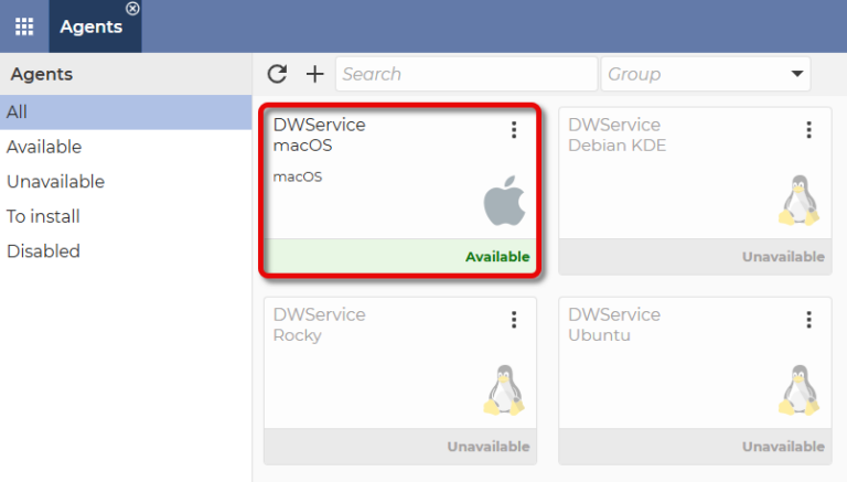 MacOS – Install the Agent with Credentials (updated) – DWService – Docs