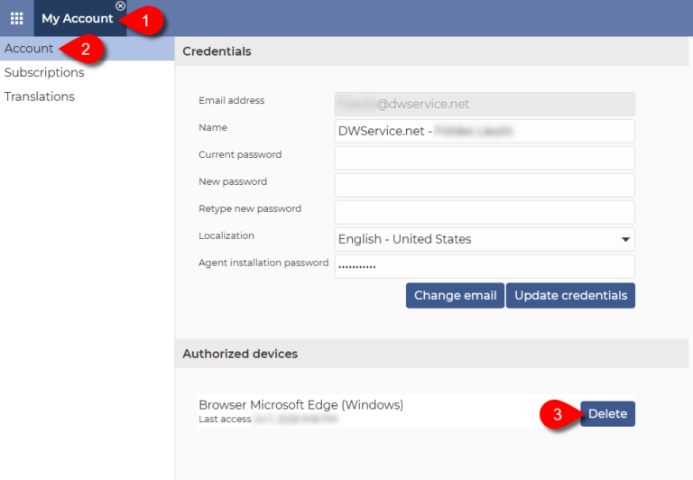 DWService – Docs